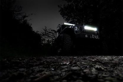20 Inch Chrome Series LED Light Bar | Dual Row | Cool White DRL