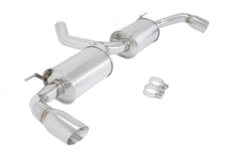 BMW X5 E70 2007-2013 (Exclude M Package) Supremo Exhaust System - Stainless Rolled Tips - MR-ABE-BE70-SRT