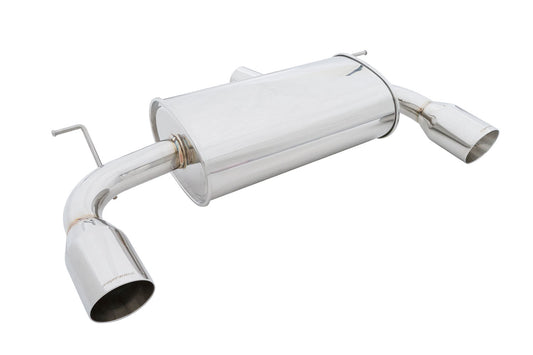 Supremo Exhaust System for BMW F30 335i 2012+ (Sedan only) - Stainless Rolled Tips - MR-ABE-BF30-SRT