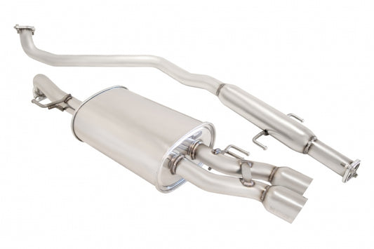 Kia Forte Koup 10-13 - Stainless Steel Tips - OE-RS - MR-CBS-KFT10-SS-R+M