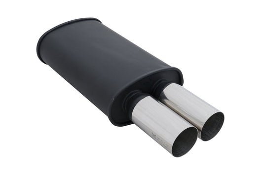 Universal Exhaust M-DT Muffler Black - MR-MU-MDT-B
