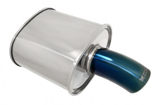 Universal Exhaust M-FG Muffler Blue Tip - MR-MU-MFG-2