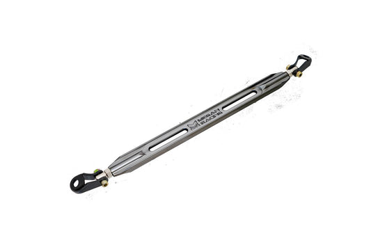 Rear Lower Bar for Acura Integra 90-01 / Honda Civic 88-95 - Gunmetal - MR-SB-HC8895RL-G