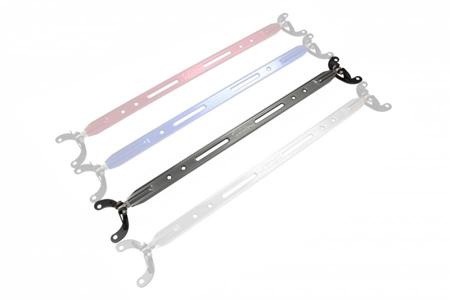Rear Upper Strut Tower Bar for Acura Integra 90-01 / Honda Civic 88-00 - Gunmetal - MR-SB-HC88RU-G