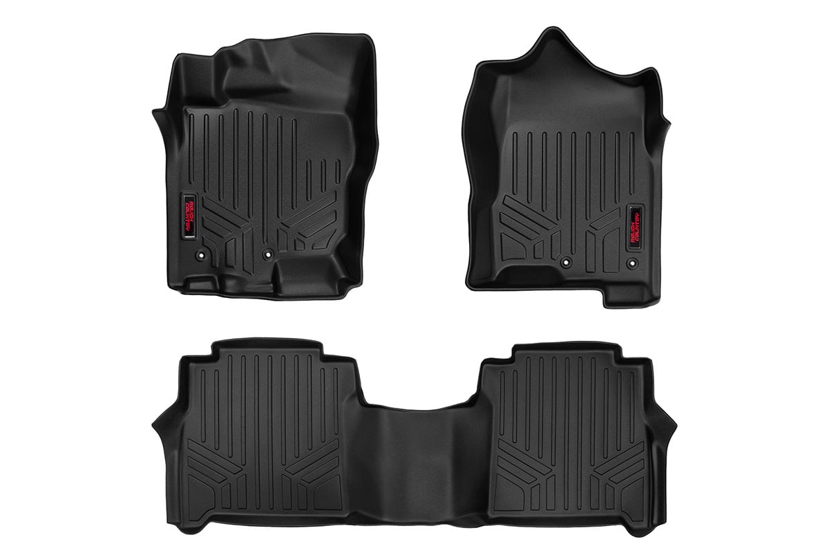 Floor Mats | FR & RR | Crew Cab | Nissan Titan (17-24)/Titan XD (16-24) 
