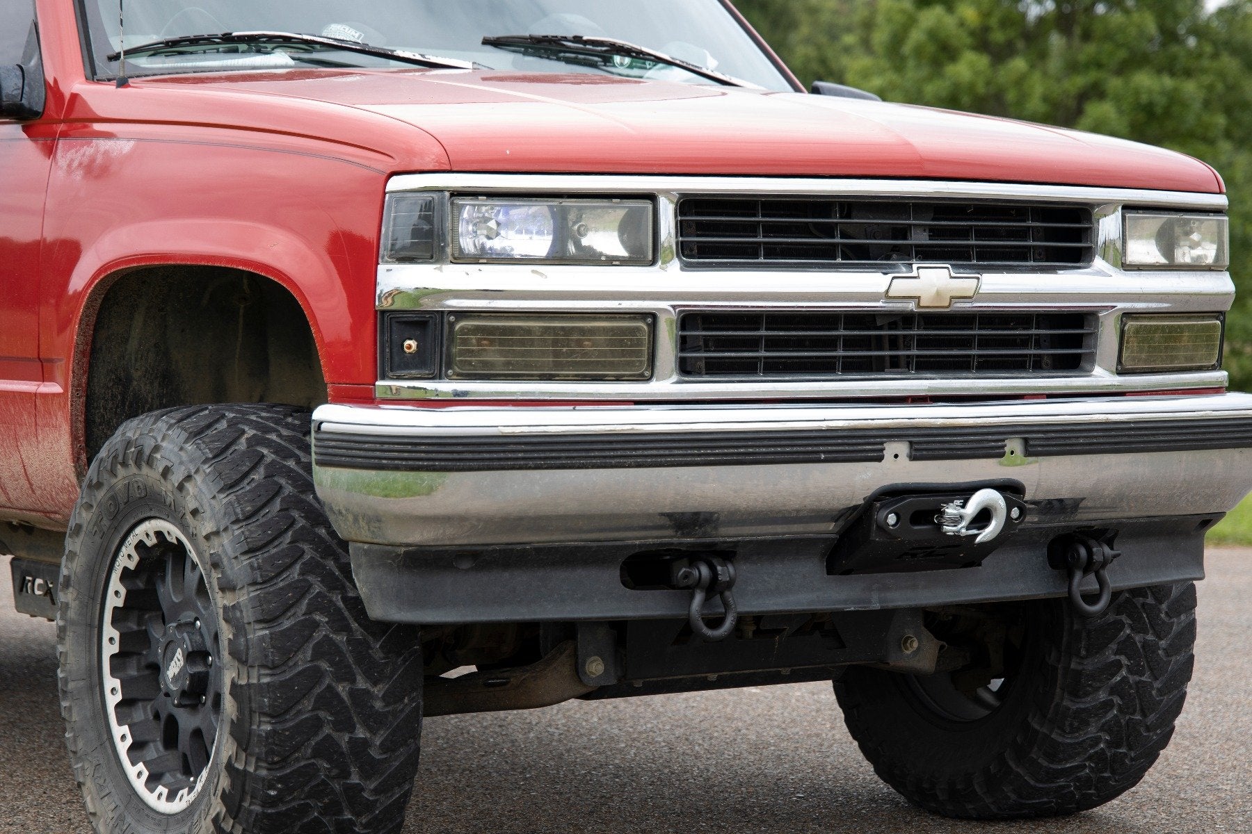 Tow Hook to Shackle Bracket | Mount Only | Chevy C1500/K1500 Truck & SUV (88-99)
