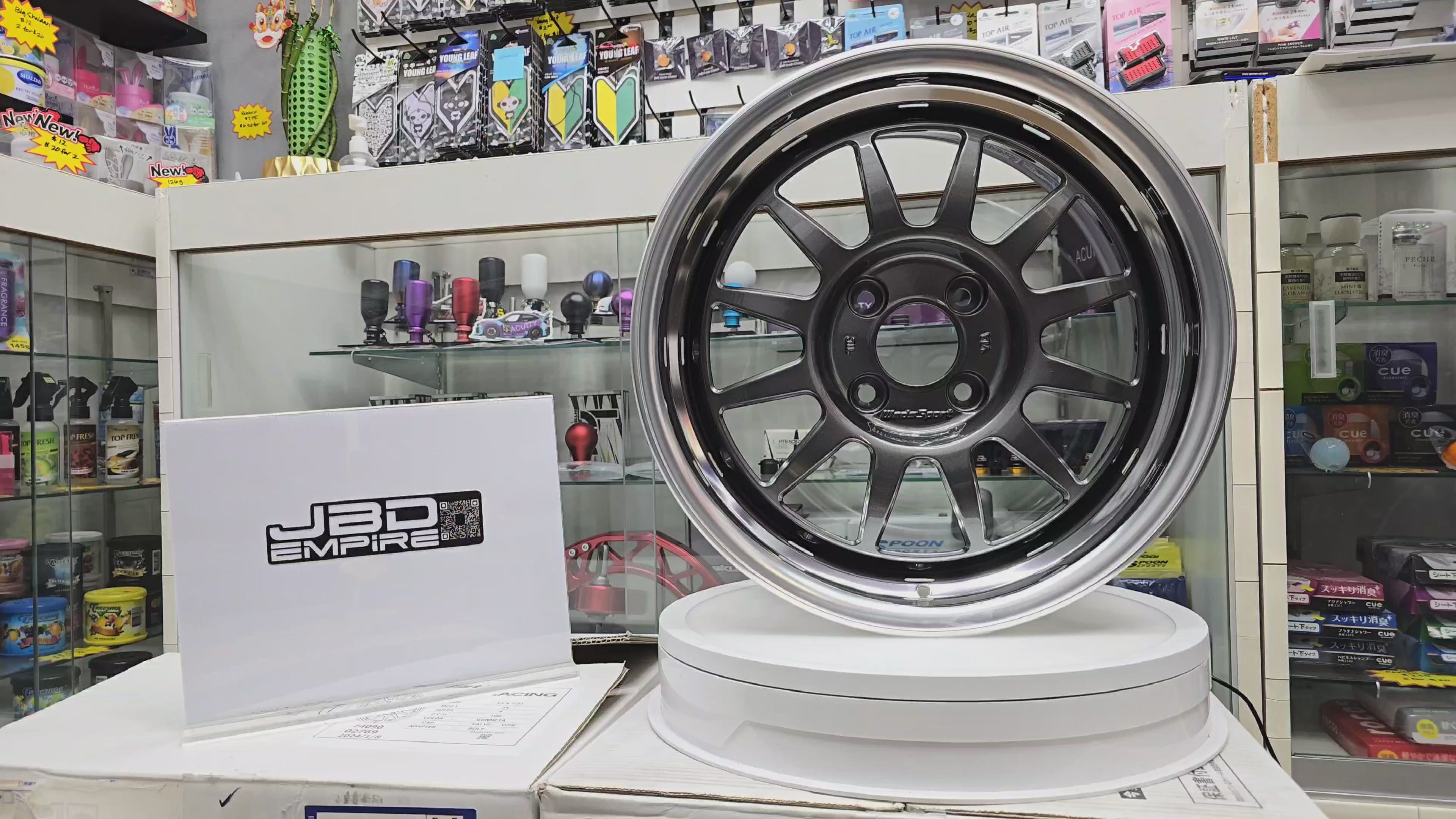 WedsSport Racing 2P 2-Piece Wheel - 15x7.0 / Offset +35 / 4x100