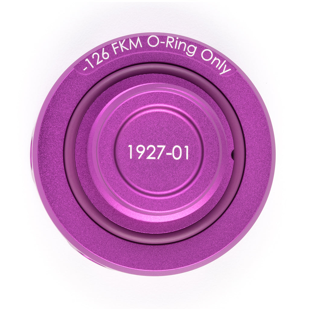 ACUITY Instruments Podium Oil Cap in Satin Purple for Hondas/Acuras