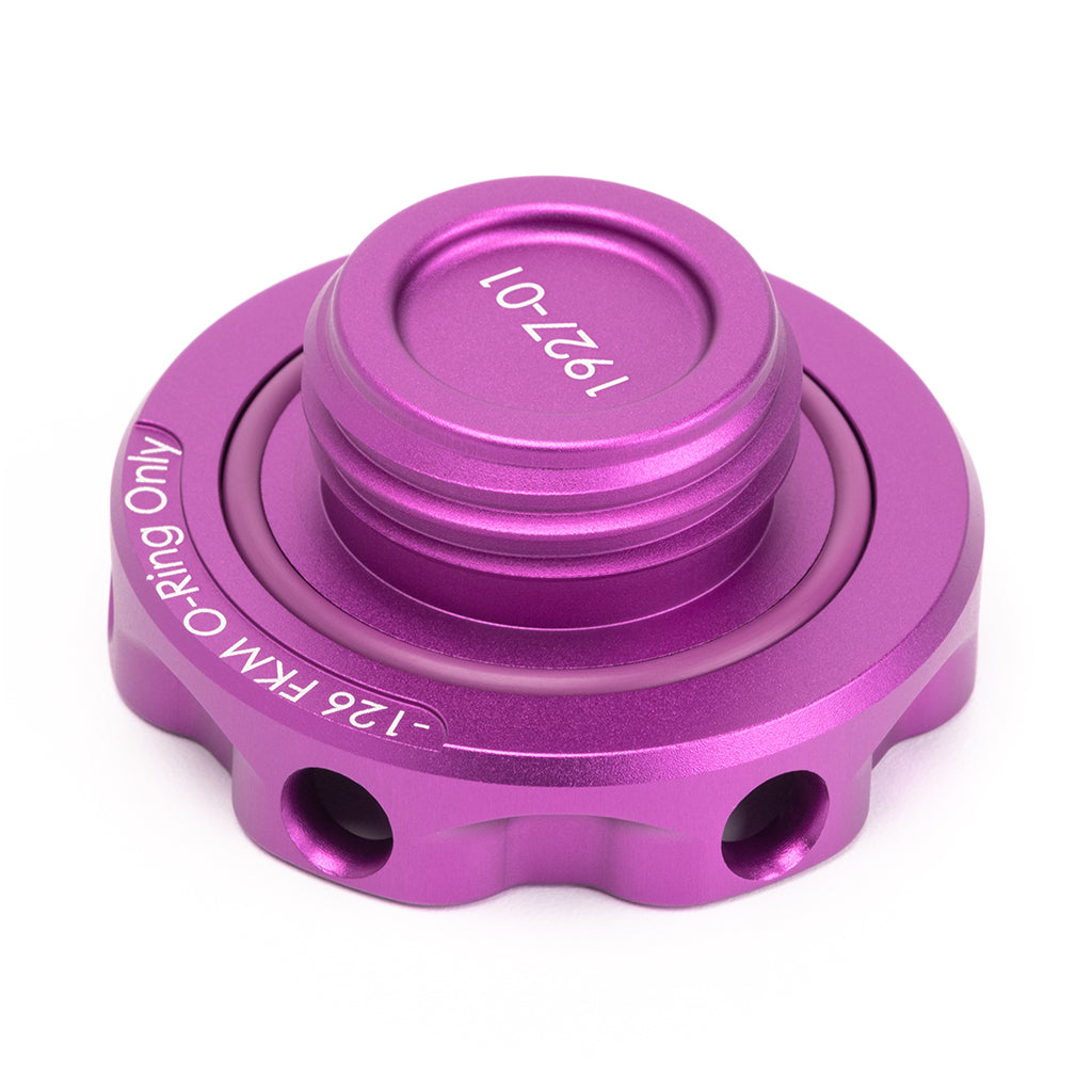 ACUITY Instruments Podium Oil Cap in Satin Purple for Hondas/Acuras