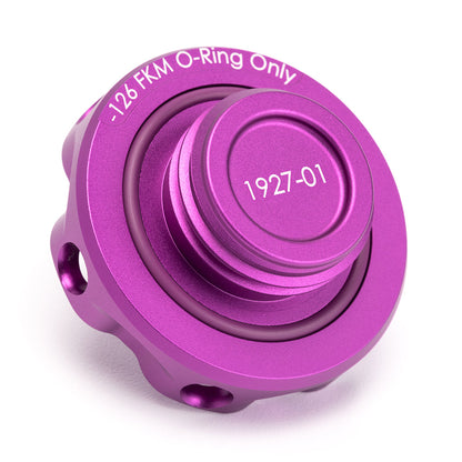 ACUITY Instruments Podium Oil Cap in Satin Purple for Hondas/Acuras