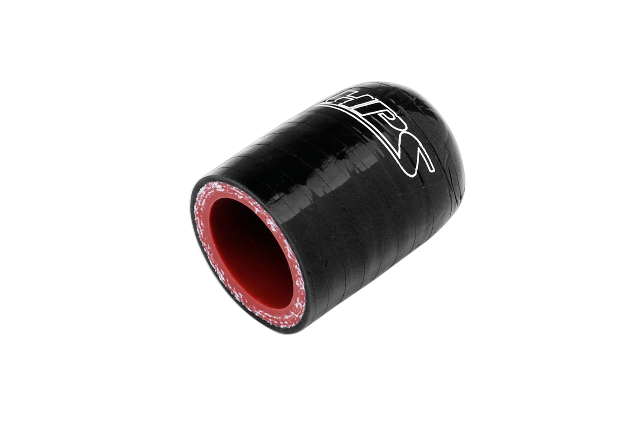 HPS 5/32 inch 4mm High Temperature Reinforced Silicone Coolant Cap Bypass Heater Black