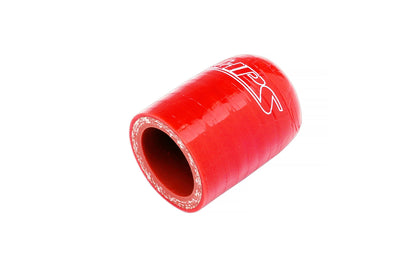 HPS 3/8 inch High Temperature Reinforced Red Silicone Coolant Cap Bypass Heater 9.5mm