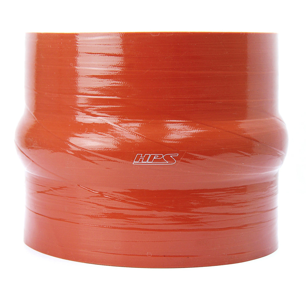 HPS 5 inch ID 6 inch Long Ultra High Temp 4-ply Aramid Reinforced Silicone Hump Coupler Hose 127mm ID 152mm Length