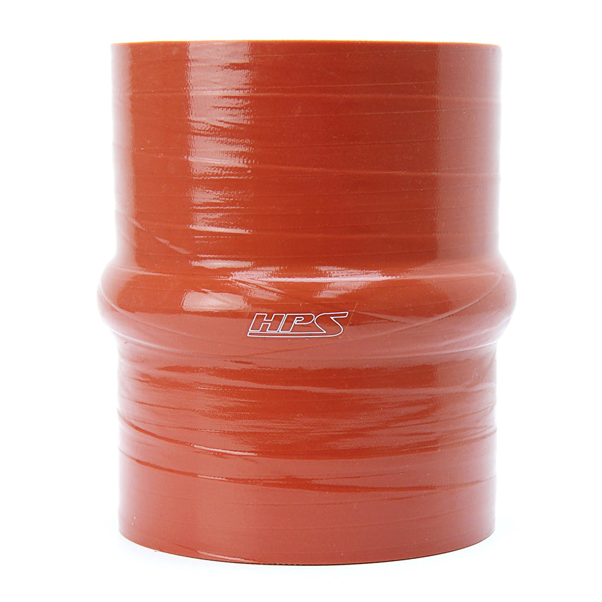 HPS 4 inch ID 6 inch Long Ultra High Temp 4-ply Aramid Reinforced Silicone Hump Coupler Hose 102mm ID 152mm Length