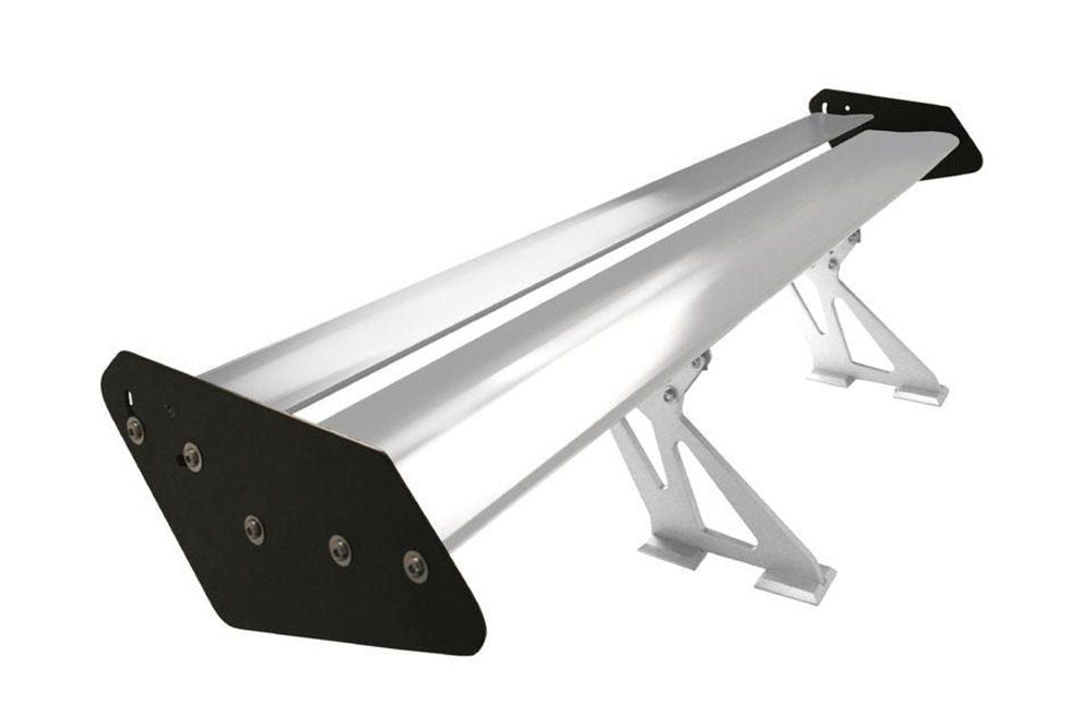 Aluminum GT Spoiler Silver & Black - MR-AS-GT56