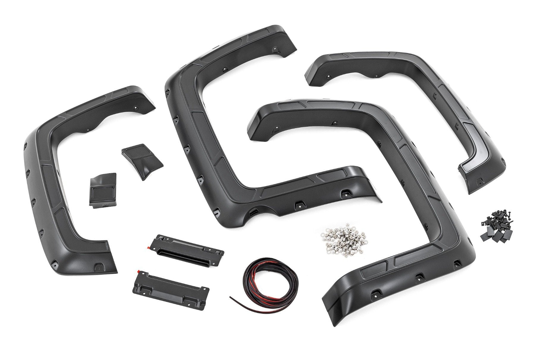 Fender Flares | Defender l 5'9" Bed  | GCN Victory Red | Chevy Silverado 1500 (14-18)