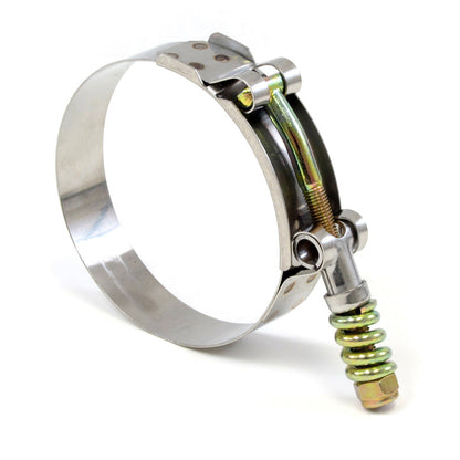 HPS Silicone Intercooler Boot Hose with Clamps, Black, 57-2239-BLK, replace OEM part # 3C34-6C640-CA, 3C34-6C640-DA