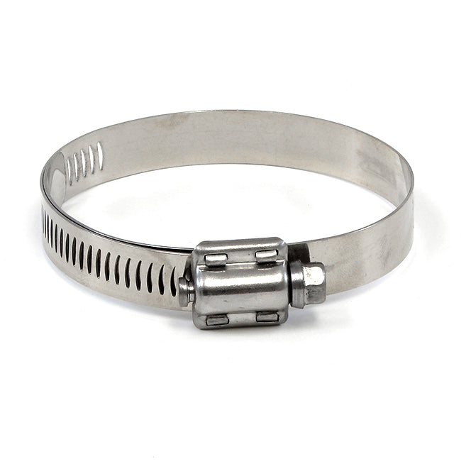 HPS Stainless Steel Worm Gear Liner Clamp Size 80, 5pcs Pack, 4-5/8" - 5-1/2" (117mm-140mm)