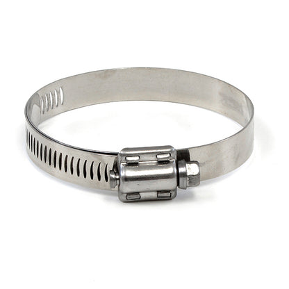 HPS Stainless Steel Worm Gear Liner Clamp Size 80, 5pcs Pack, 4-5/8" - 5-1/2" (117mm-140mm)