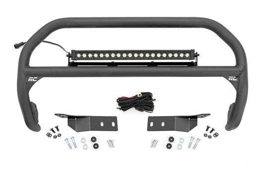 Nudge Bar | 20 Inch Black Single Row LED | Toyota Tundra 2WD/4WD (2007-2021)