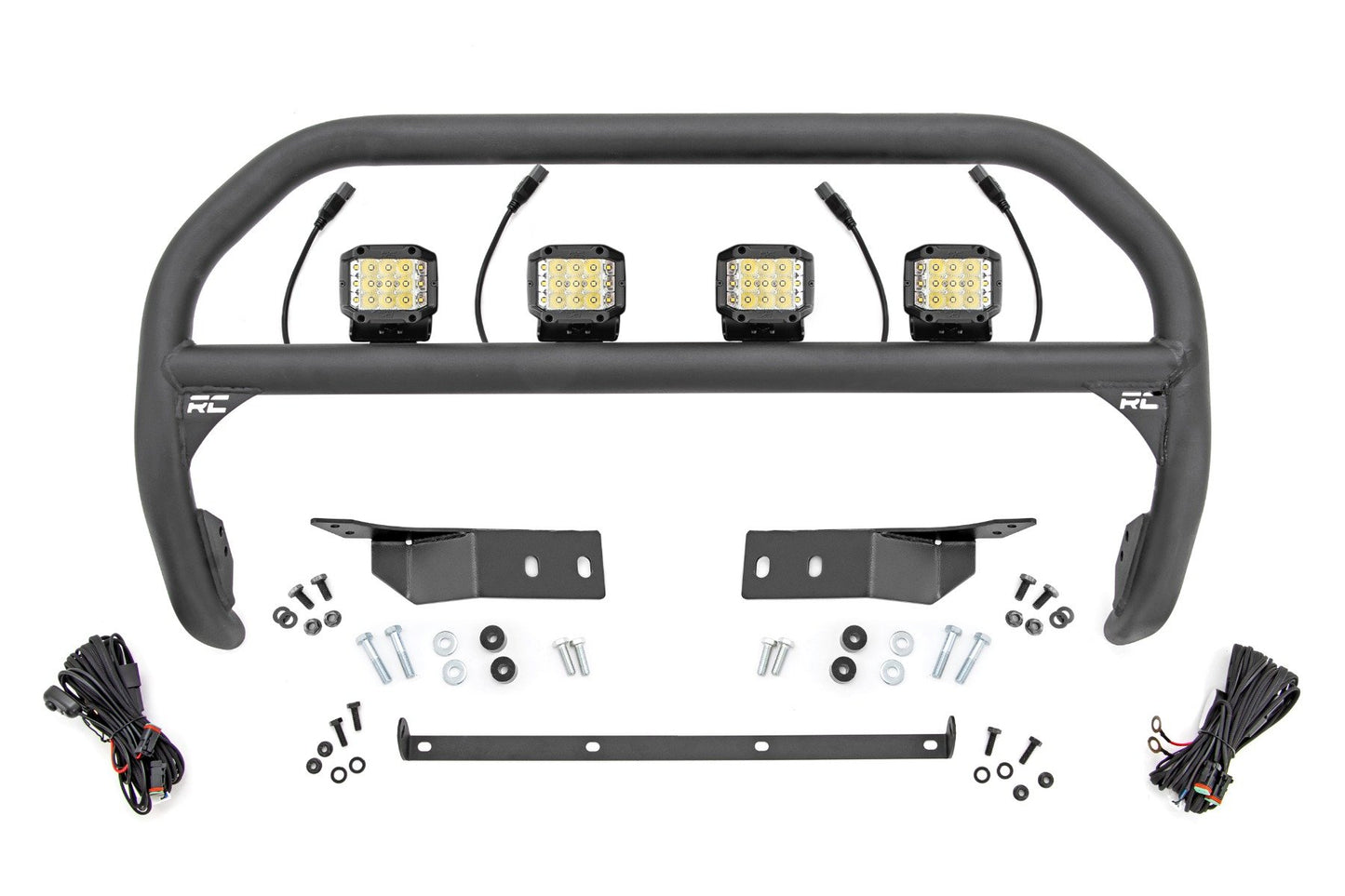 Nudge Bar | 3 Inch Wide Angle Led (x4) | Toyota Tundra 2WD/4WD (2007-2021)