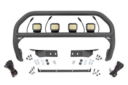 Nudge Bar | 3 Inch Wide Angle Led (x4) | Toyota Tundra 2WD/4WD (2007-2021)