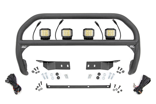Nudge Bar | 3 Inch Wide Angle Led (x4) | Toyota Tundra 2WD/4WD (2007-2021)