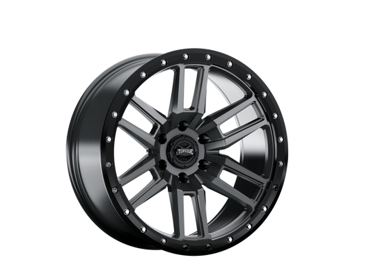 Torque Pritchett | Anthracite w/Black Lip | 17x9 | 6x5.5 | 0mm