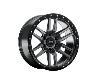Torque Pritchett | Anthracite w/Black Lip | 18x9 | 6x5.5 | -12mm