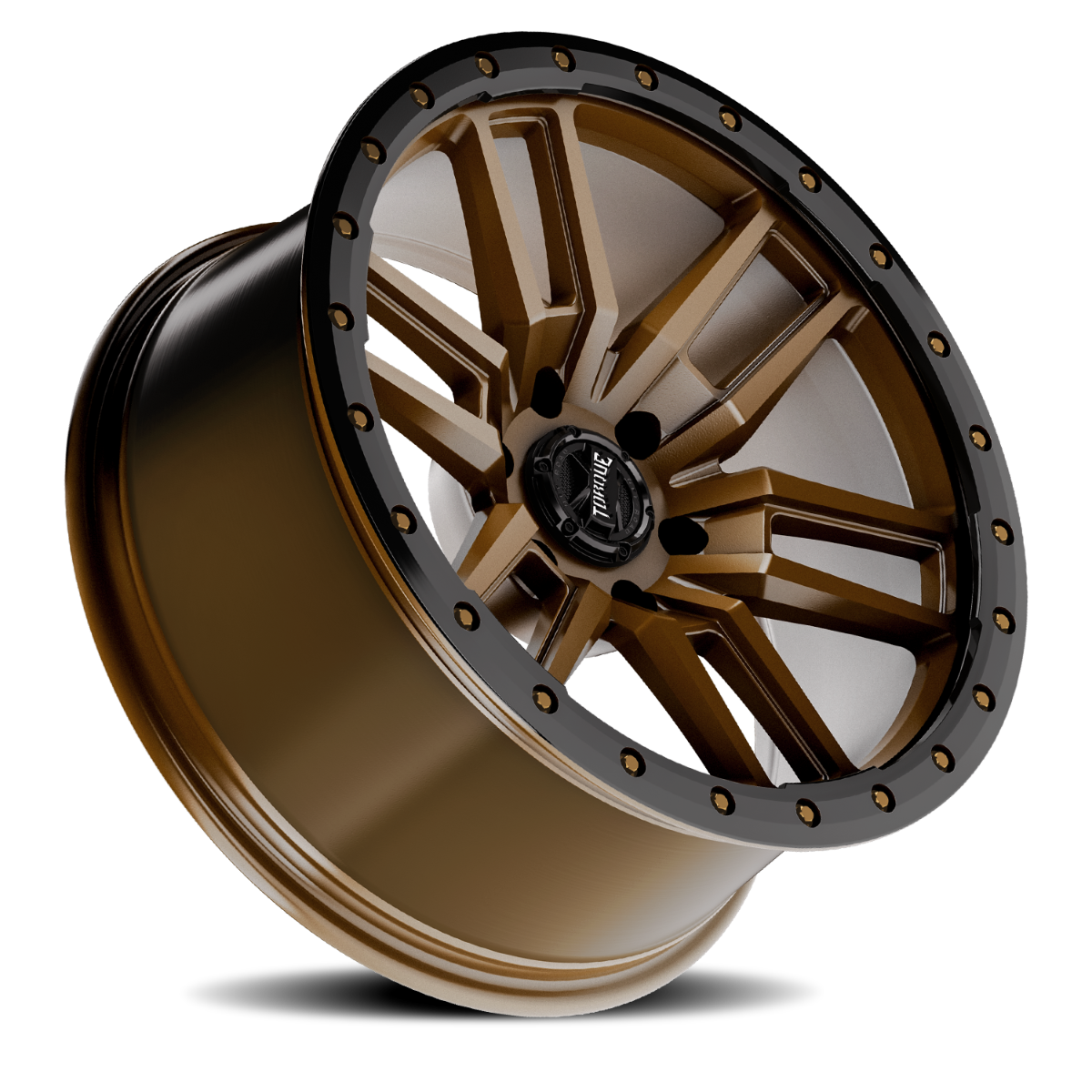 Torque Pritchett | Bronze w/Black Lip | 20x9 | 6x5.5 | -12mm