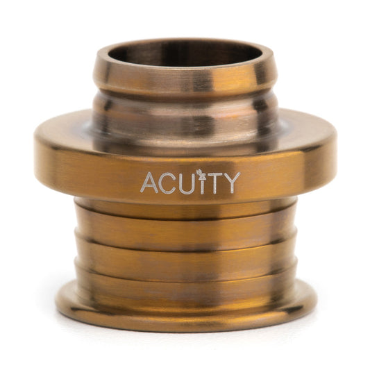 ACUiTY (1925-CLR-Ti) Instruments Burnt Gold Titanium Shift Boot Collar for POCO Shift Knobs