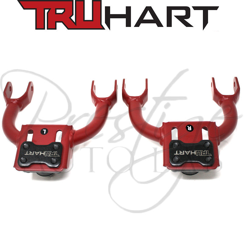 TruHart Front Adjustable Upper Camber Control Arms + Rear Camber + Toe for Civic 1992-1995 / Integra 1994-2001