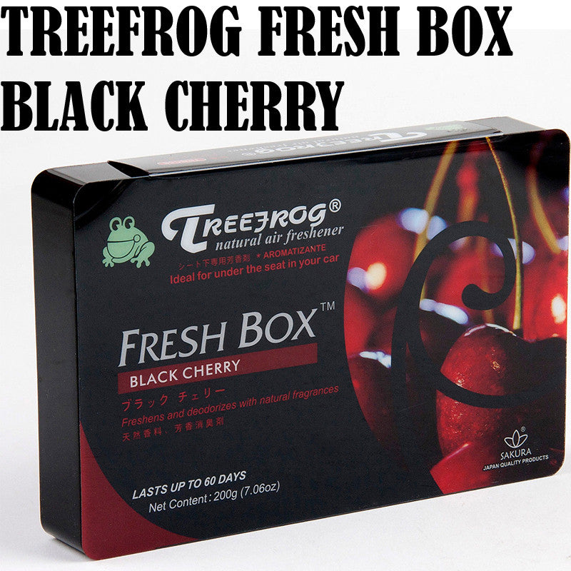 Treefrog Natural Air Freshener TRBC58 Black Cherry Scent