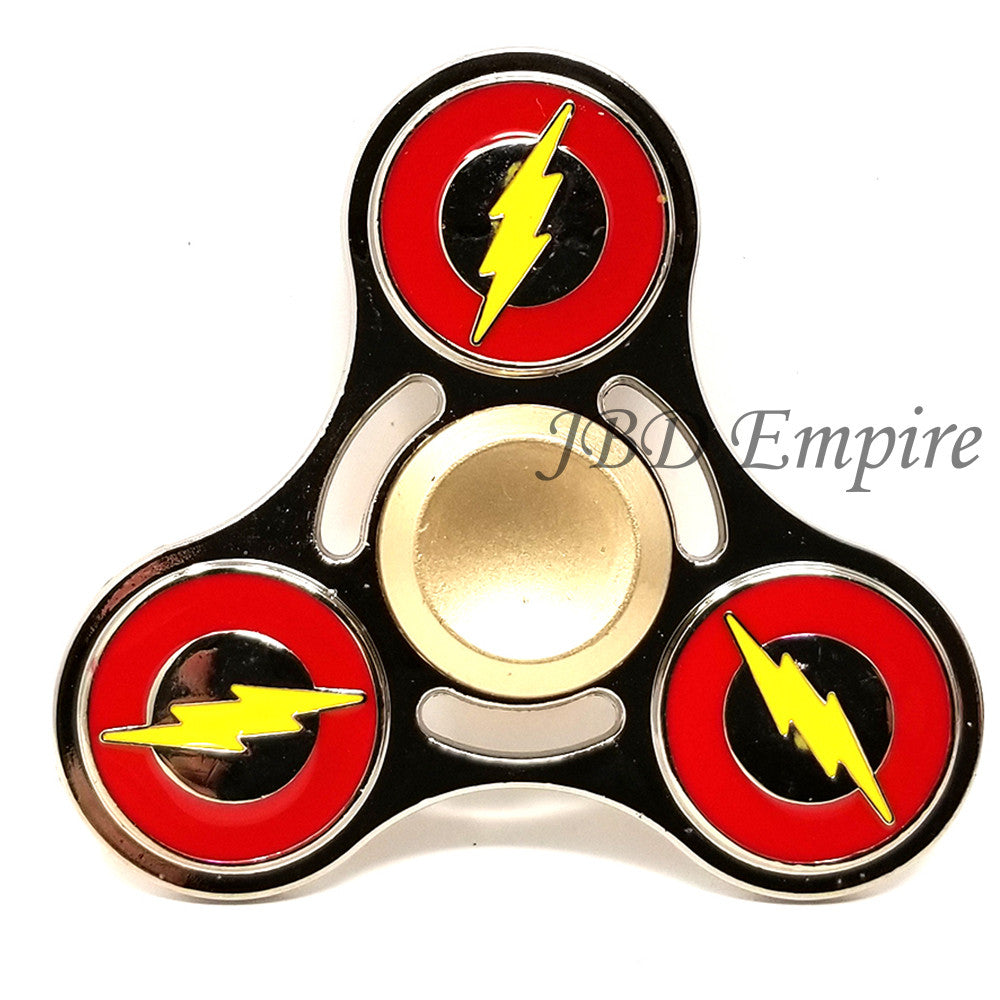 JBD  Flash , Anti-Anxiety Fidget Spinner Toy Helps Focusings EDC Focus Toy for Kids & Adults - Stress Reducer Reliever ADHD Anxiety and Boredom