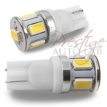 T10 Super Bright White SMD LED Light Bulb 194 168 2825 W5W Interior License door