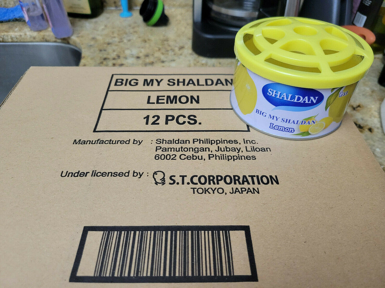 Big My SHALDAN Air Freshener  - LEMON