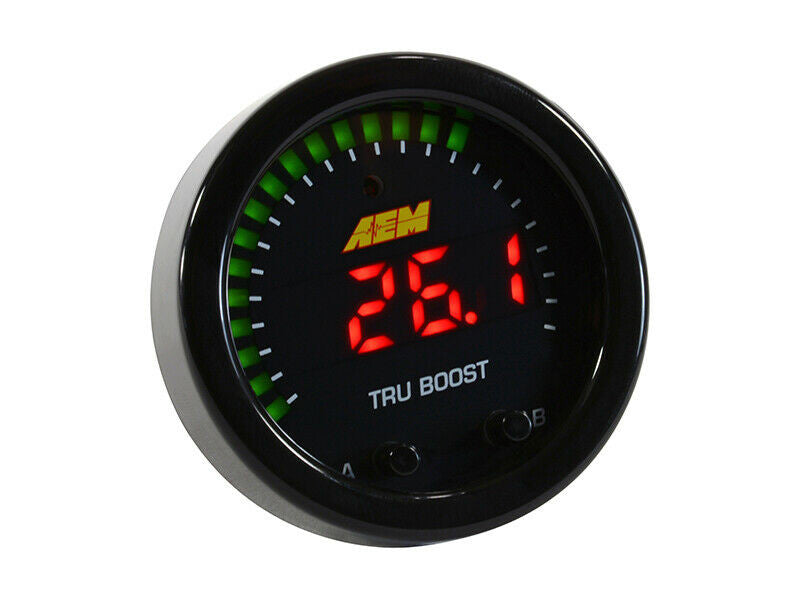 AEM TRU BOOST 52mm Controller Electronic Digital Guage Type Kit 30-0352