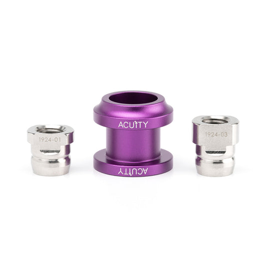 ACUiTY Instruments Shift Boot Collar Upgrade (Satin Purple Aluminum Finish)
