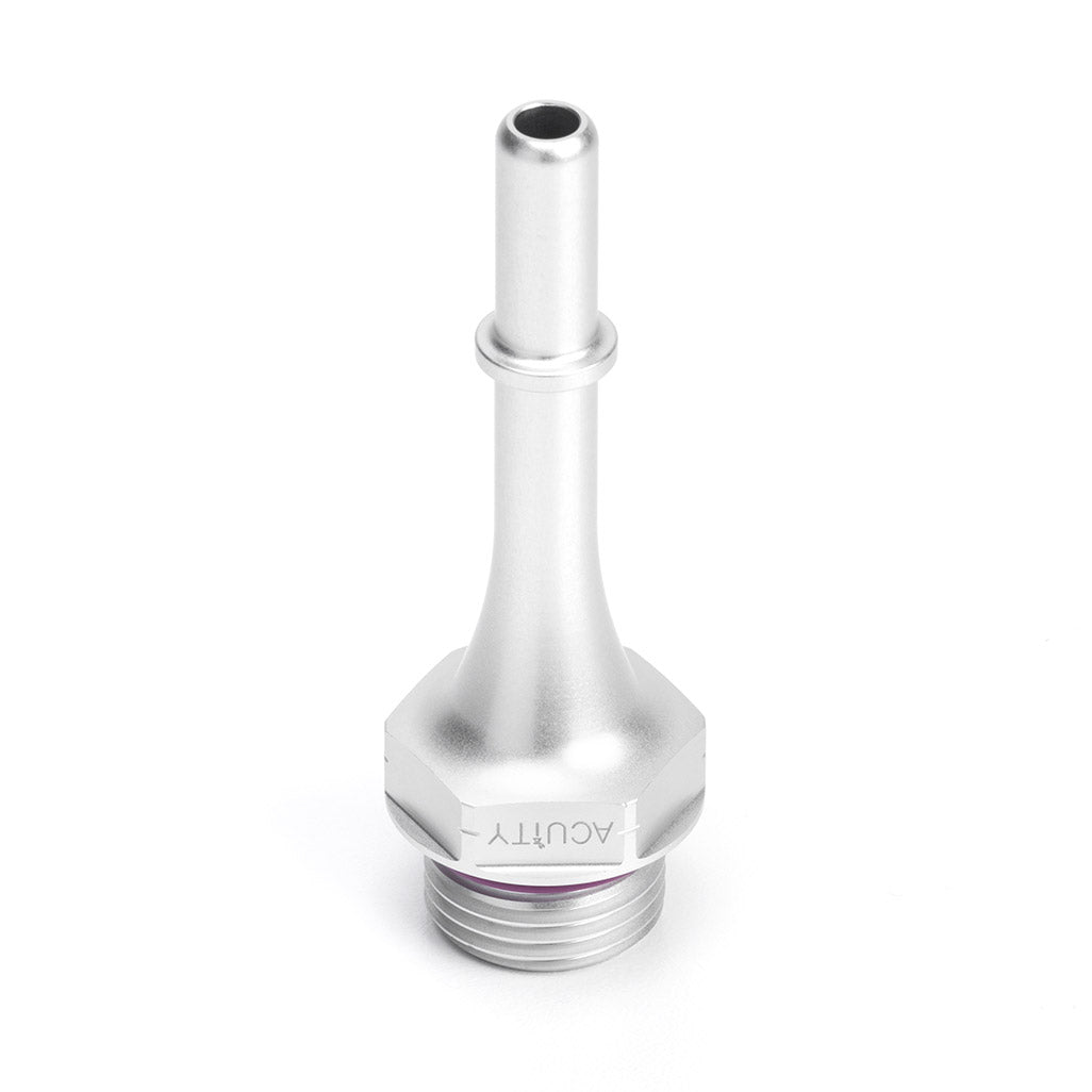 ACUiTY Instruments (1913-F06) 5/16" Quick-Connect to -8 O-Ring Boss (ORB) Adapter, 62mm flange to tip