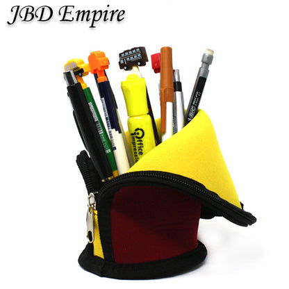 JBD Harry Potter Style Standing Pencil Case / Make up holder NEOPRENE - Red