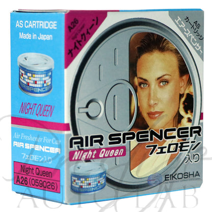 Air Spencer Eikosha Cartridge Squash Air Freshener Made in Japan - A26 Night Queen