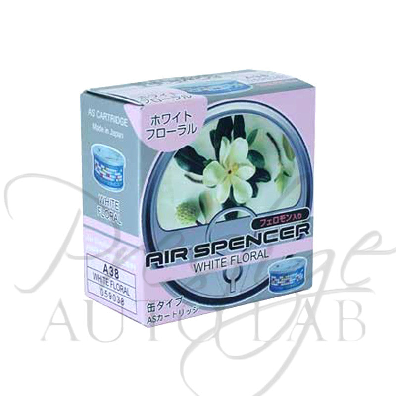 Air Spencer Eikosha Cartridge Squash Air Freshener Made in Japan - A38 White Floral