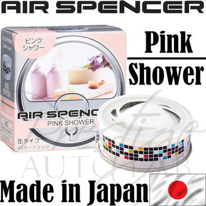 Air Spencer Eikosha Cartridge Squash Air Freshener Made in Japan - A42 Pink Shower