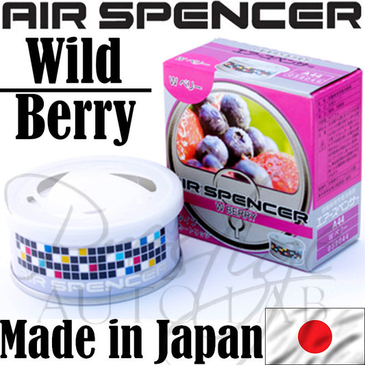 Air Spencer Eikosha Cartridge Squash Air Freshener Made in Japan - A44 Wild Berry