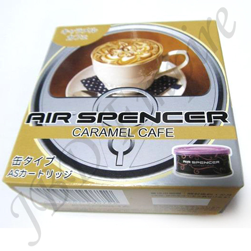 Air Spencer Eikosha Cartridge Squash Air Freshener Made in Japan - A75 Caramel Cafe