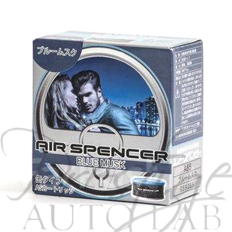 2pcs Air Spencer Car Air Freshener with 1pc Holder (Blue Musk