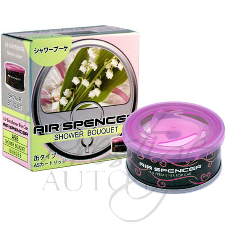 Air Spencer Eikosha Cartridge Squash Air Freshener Made in Japan - A98 Shower Bouquet