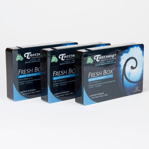 3 Pack Treefrog Extreme FreshBox Black Squash