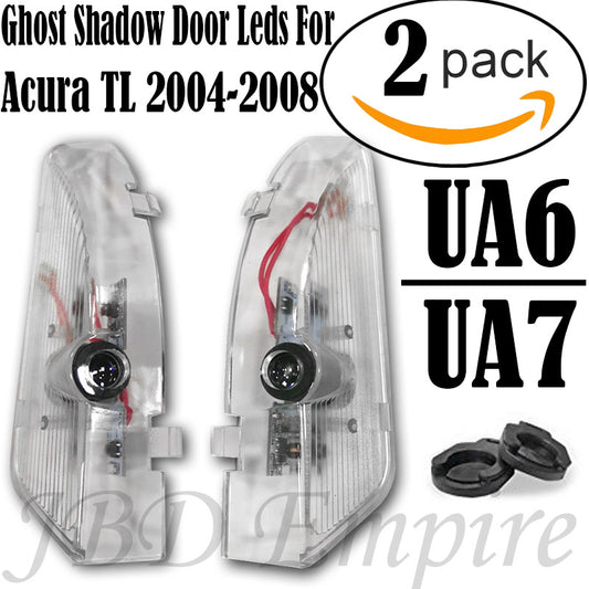 JBD Ghost Shadow LED Projector Lights Door Logo Laser for Acura TL 2004-2008 UA6 UA7