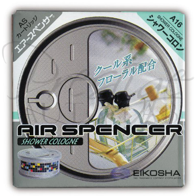 Air Spencer Eikosha Cartridge Squash Air Freshener - A16 Shower Cologne
